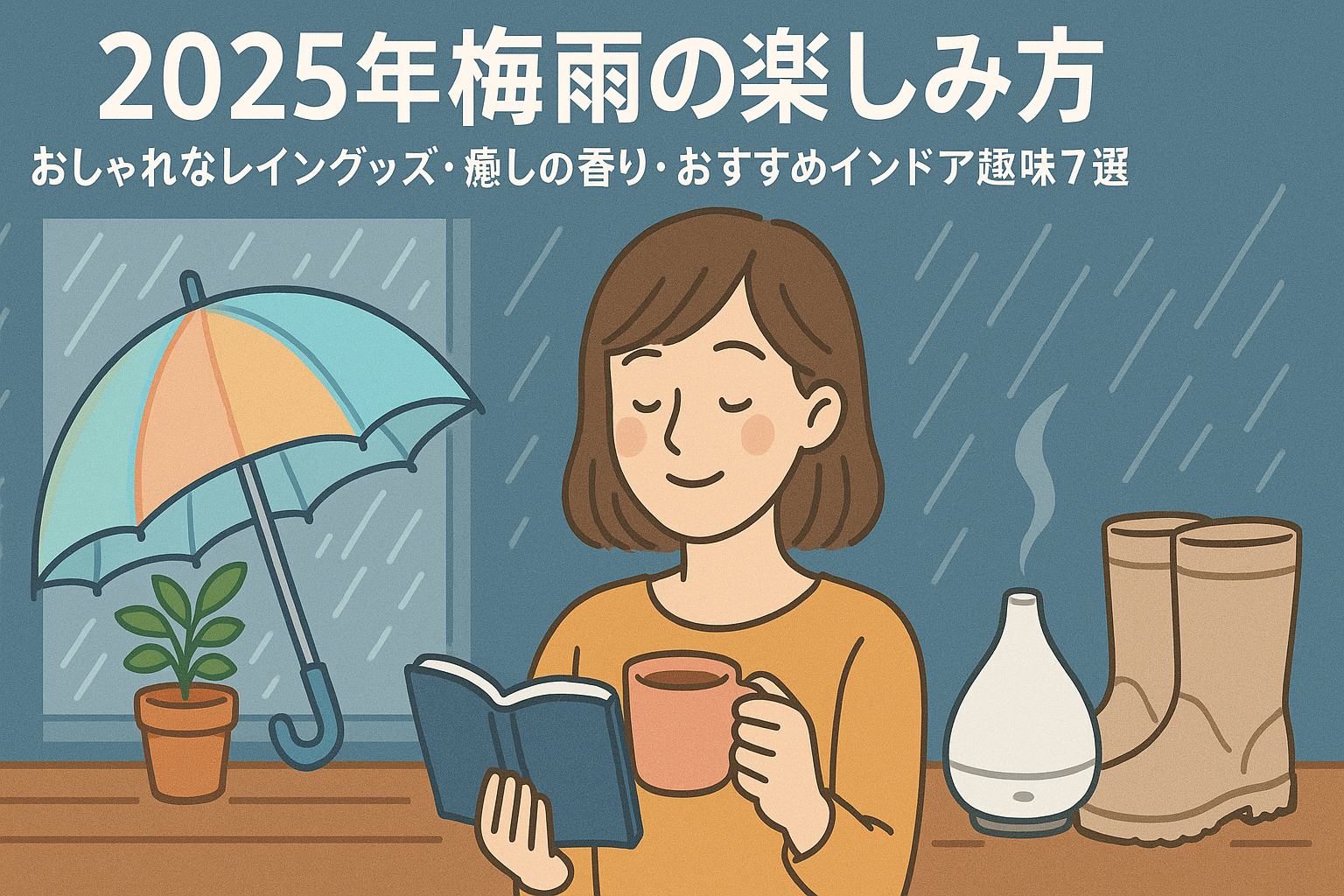 梅雨の楽しみ方